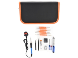 Kit de ferro de solda elétrico com pontas ajustáveis 180-500 °C, ferramenta de reparo de soldagem faça você mesmo