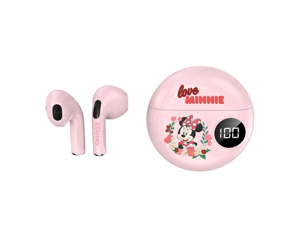 Fones Bluetooth LAXISCREED Disney Apro6 com Display Digital