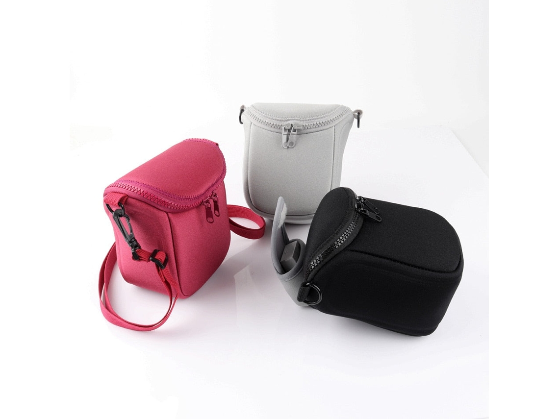 Bolsa Para Câmera Canon Eos M M2 M3 M6 M10 M100 Sx720 Sx710 Sx700 G9x G7x G7x Mark Ii Sx610 Sx400 Sx410 Sx150 Sx130 G16 G15 G9 Brilvibera