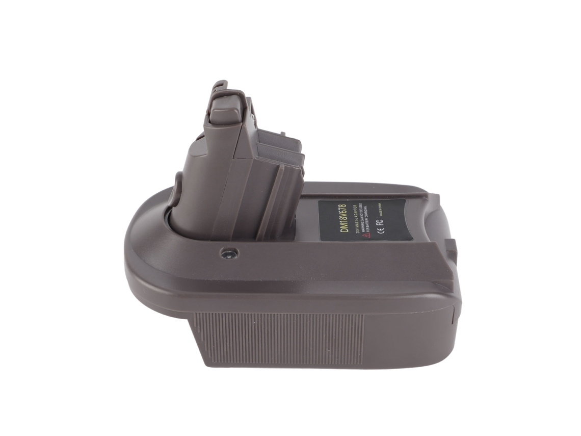 Conversor Adaptador De Bateria Dock Conector De Energia Kit Acessório M18 18v Para V8