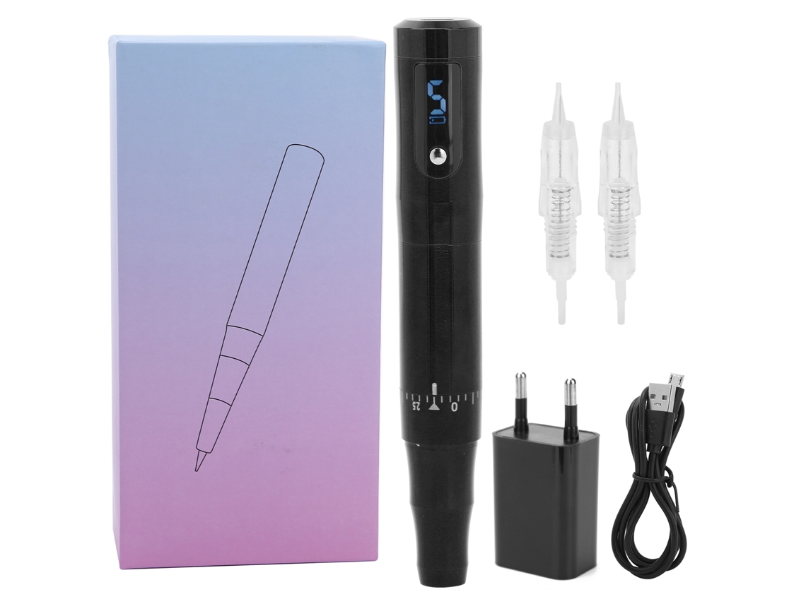 Caneta De Tatuagem Microblading Recarregável Usb Para Sobrancelha, Olho E Lábio Máquina