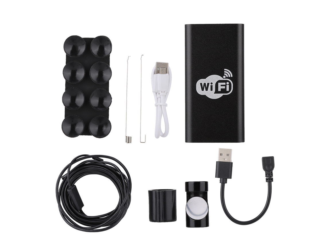 Câmera Endoscópio Wifi (inspeção 8mm Apto Ios Android)