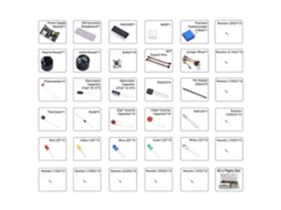 Kit De Componentes Eletrônicos Fun Da Laxiscreed Com Placa Uno R3 E Breadboard De 830 Pontos
