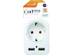 Adaptador GARZA 420036 (1 Tomadas)