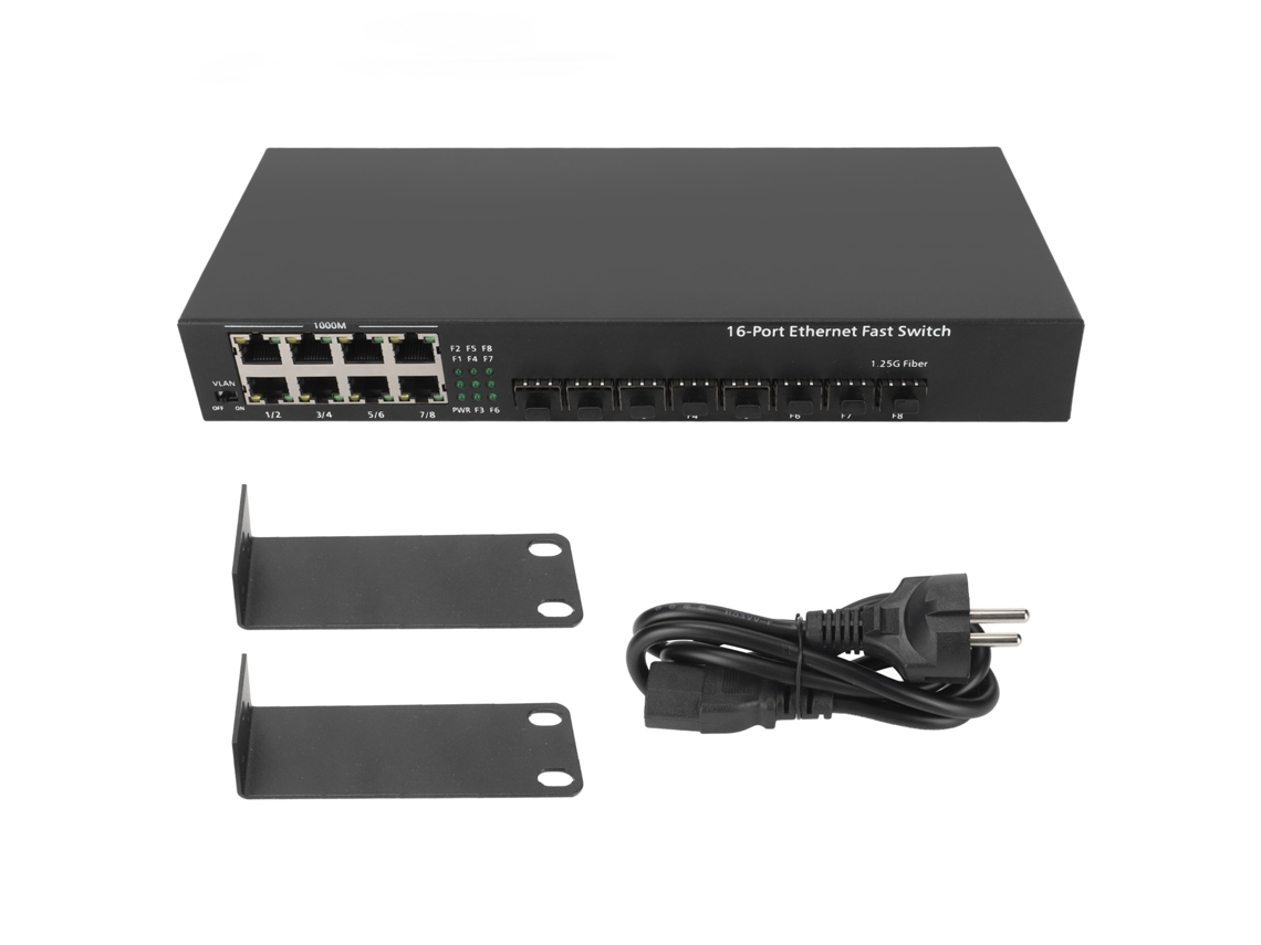Switch Gigabit Ethernet LAXISCREED 16 Portas