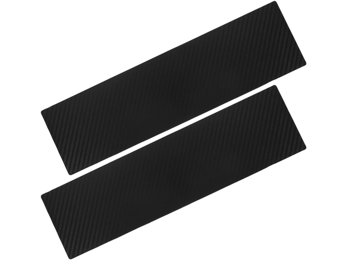 Conjunto de 2 presilhas de plástico para coloração de cabelo com capa ergonômica.
