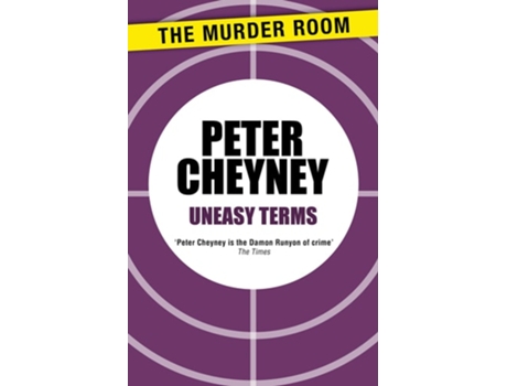 Livro Uneasy Terms De Peter Cheyney (inglês)