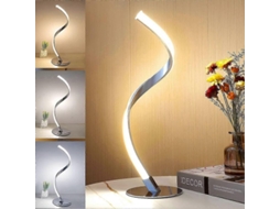 Lâmpada de mesa espiral Nova Line ajustável 3000K a 5000K com cabo