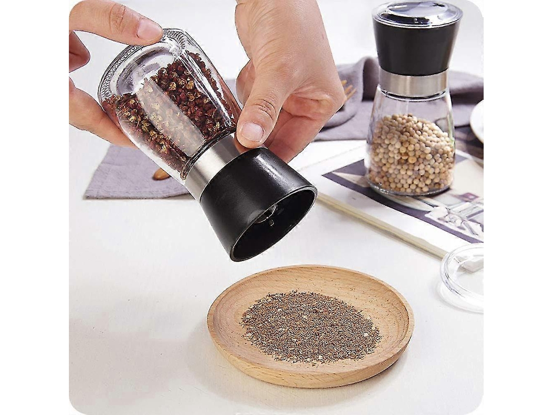 Peça Moedor/agitador/dispensador De Sal E Pimenta Recarregável Multi Aquaforge