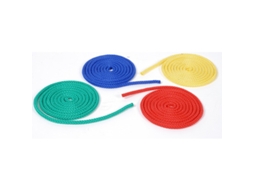 Conjunto de 4 cordas de saltar nylon 2,50m Sporti France