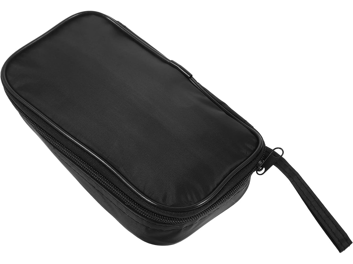 Bolsa Preta Multifuncional Para Transporte De Multímetro