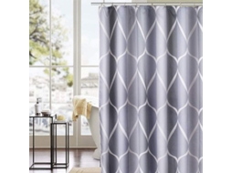 2026-cortina De Ducha Linjou Impermeable Anti-mofo De Poliéster 200x200cm Com 12 Ganchos Antirrojos Para Banheiro Ou Banheira 200x200cm