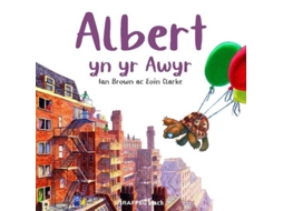 Livro Albert yn yr Awyr de Brown e Ian (Galês)