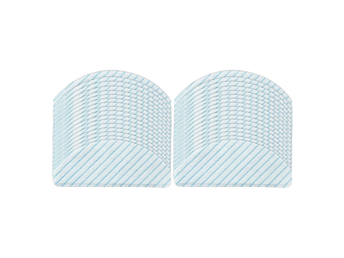 100pcs Descartável Strong Pano Panos Esfregão Almofadas Para Ecovacs Deebot Ozmo T8 Aivi Max T9 Potência/max Aspirador Peças