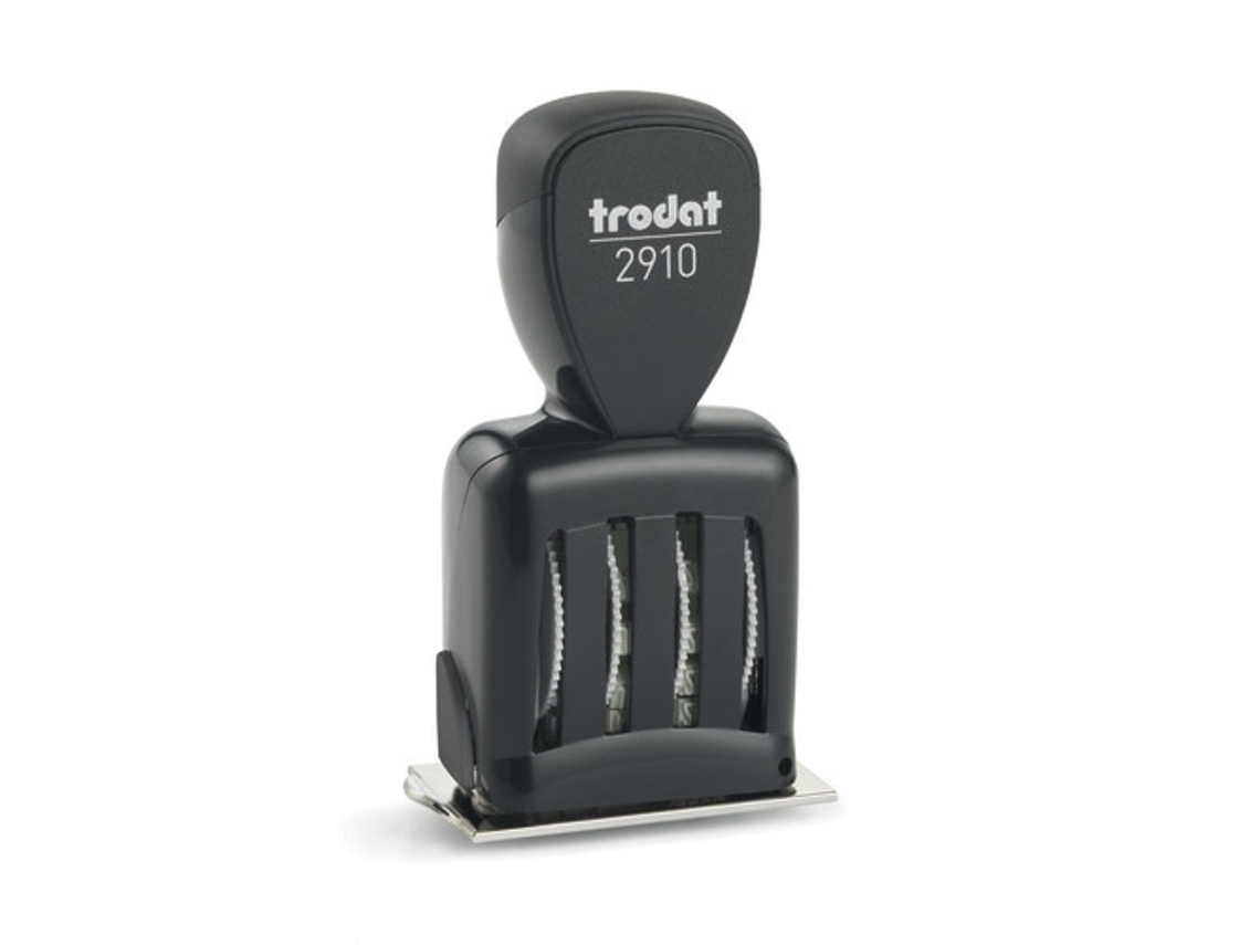 Carimbo comercial Trodat 73042 Carimbo de data tradicional Metal, Plástico