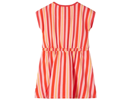 Vestido Cordão de Criança VIDAXL Vida Xl Riscas Estampado Rosa (92)