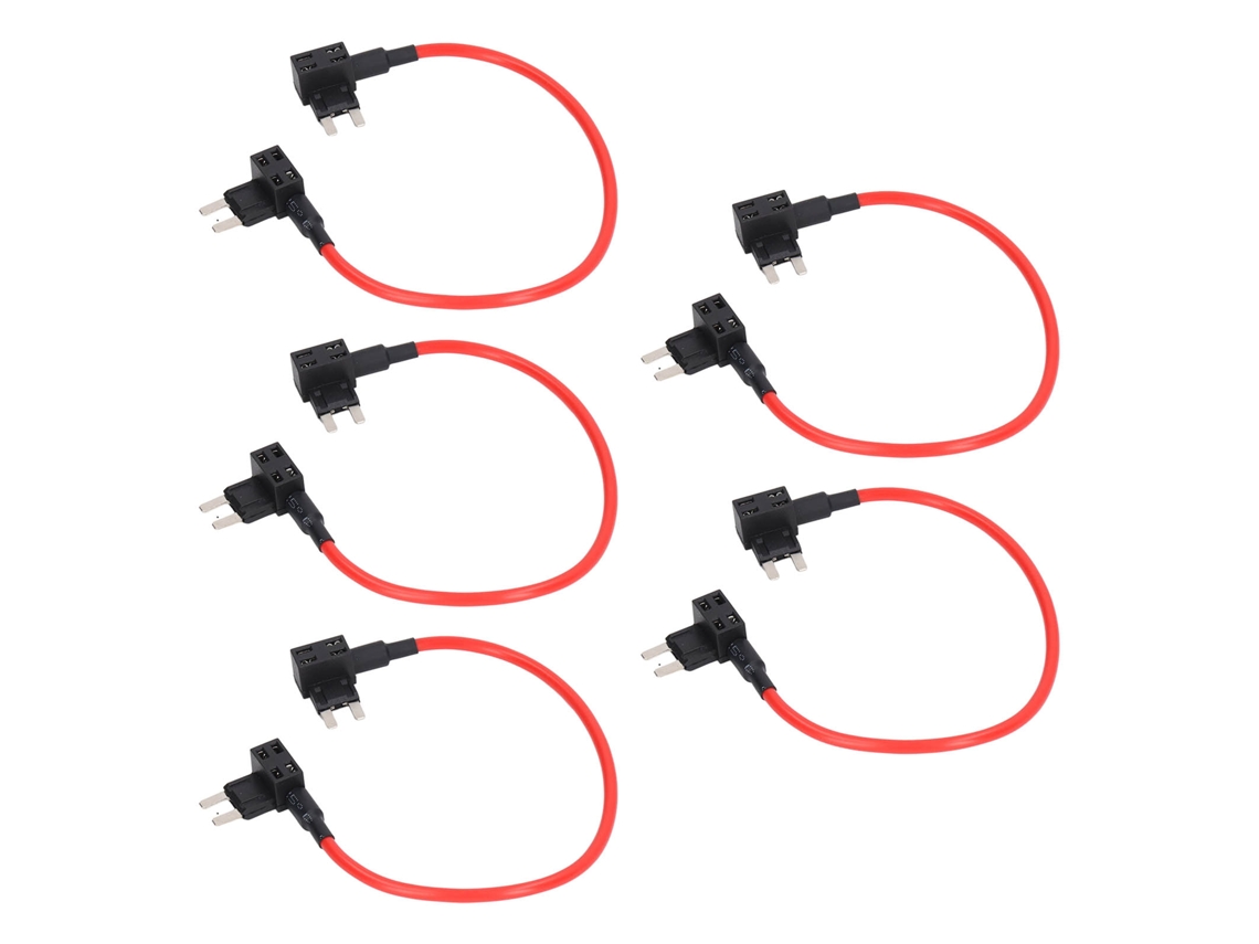 Laxiscreed Conjunto De Adaptadores De Fusíveis Para Automóveis Com Duas Cabeças, Instalação Fácil E Estável