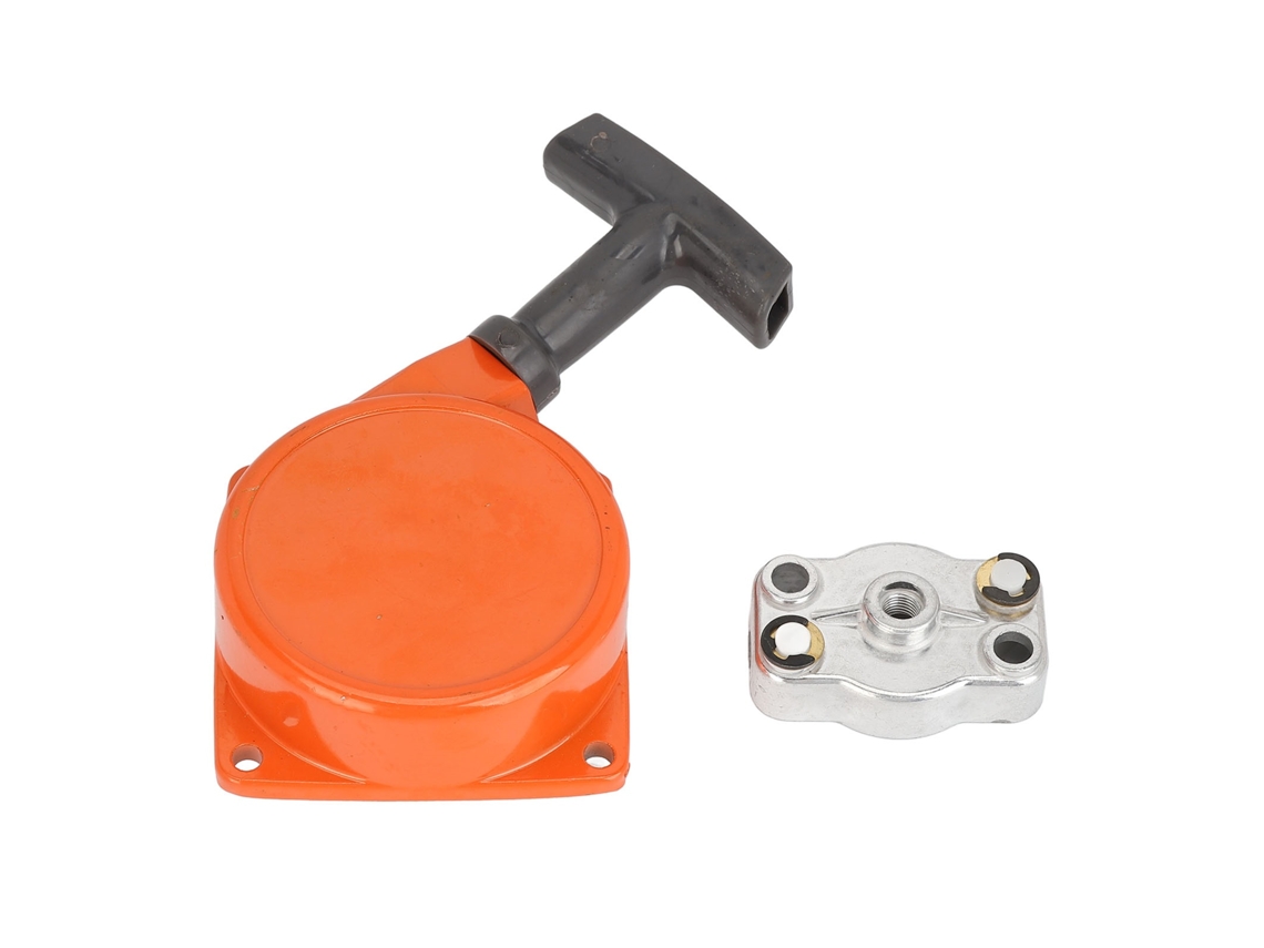 Recoil Pull Starter Alumínio Manual Pull Start Conjunto De Reposição De Peça Para Aparador Oleomac Efco 750 753 755 8530 8535