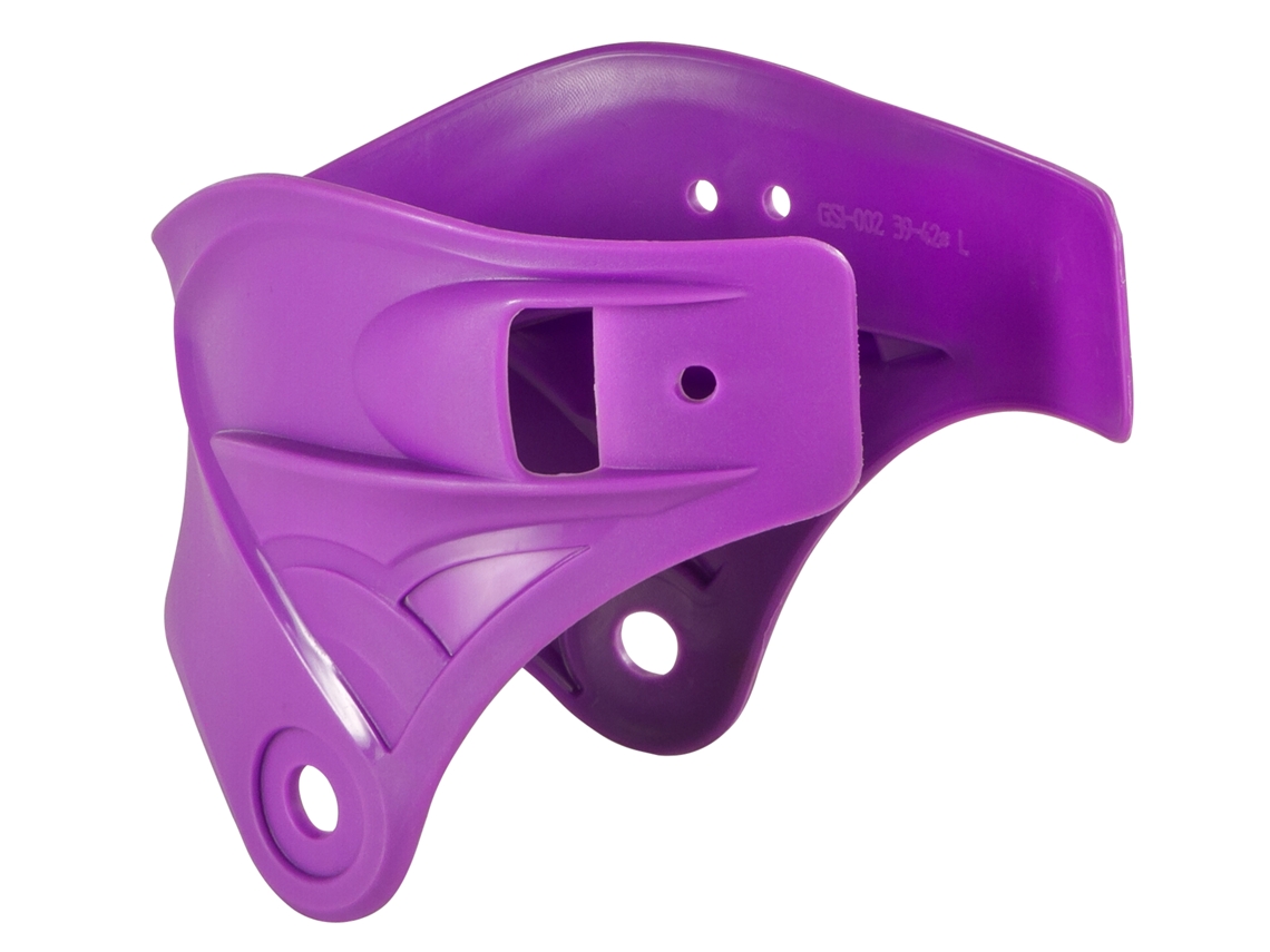 Conjunto De Punho/protetor/cadarços Powerslide Para Imperialevo,pro,cruiser Roxo 43-46 (908102)