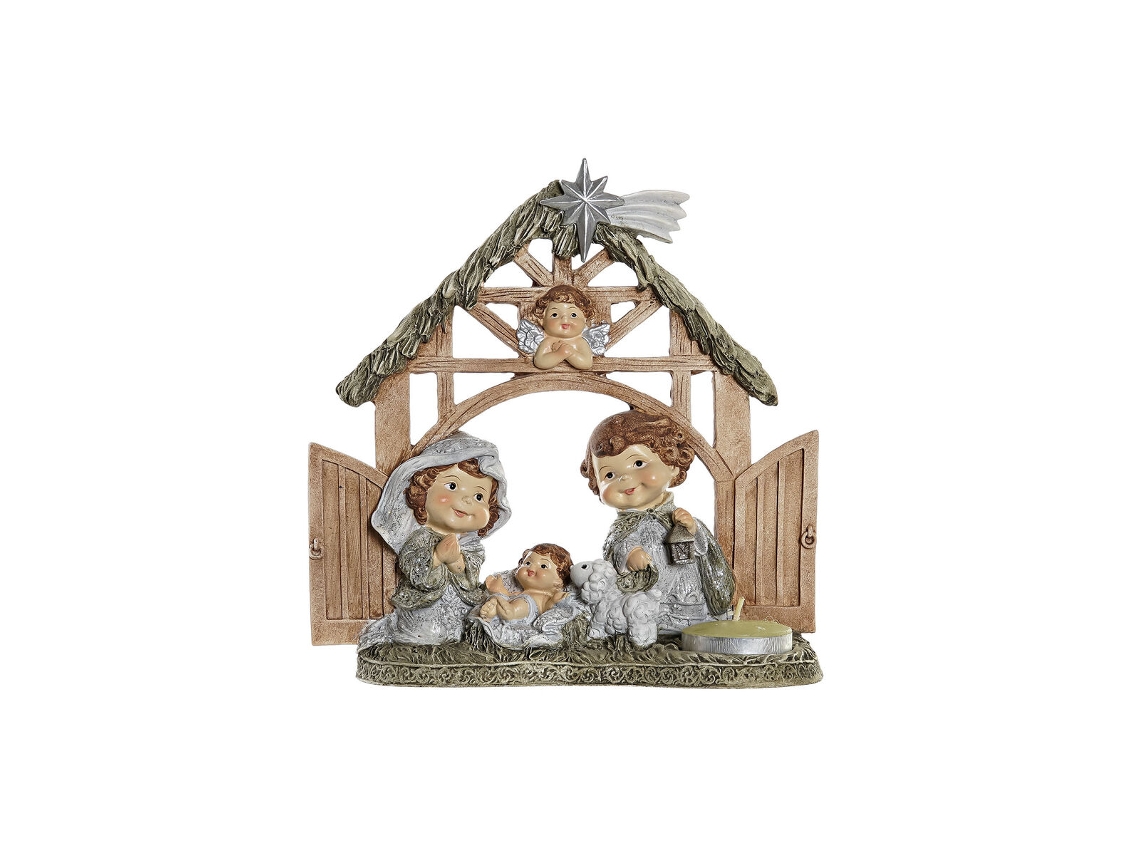 Presépios de Natal DKD HOME DECOR (Resina - Multicor)