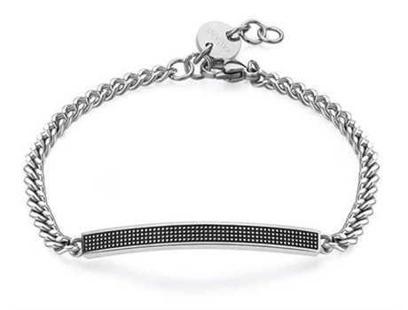 Bracelete Elegante Em Aço Spd15 Sagapõ