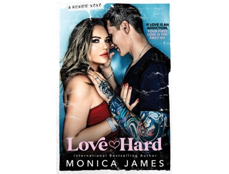 Livro Love Hard A Memoir de Monica James (Inglês)