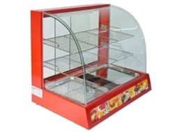 Aquecedor de vidro com 60 cm de largura Kukoo Visor elétrico para aquecedor vermelho