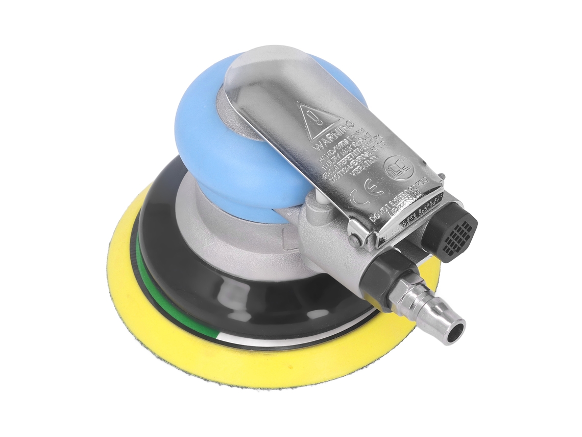 Laxiscreed Lixadora Orbital Pneumática De 5 Polegadas, 12000 Rpm Para Trabalho De Pintura E Reparação