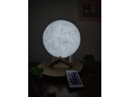 10 Cm Lâmpada Mágica Candeeiro_lua_3d_8cm
