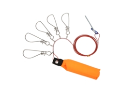 Kit de Pesca com 5 Fechos para Peixes Vivos
