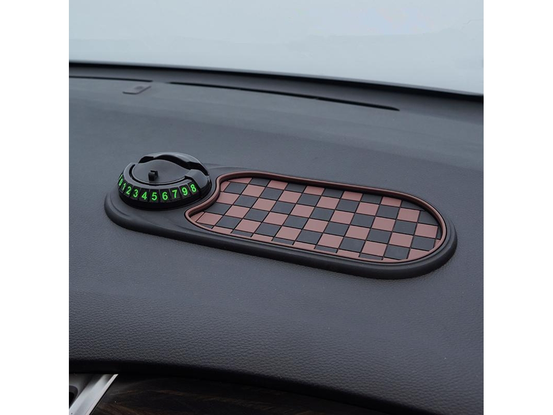Tapete Antiderrapante Para Painel Com Suporte Para Celular E Rotação De 360 ​​graus.