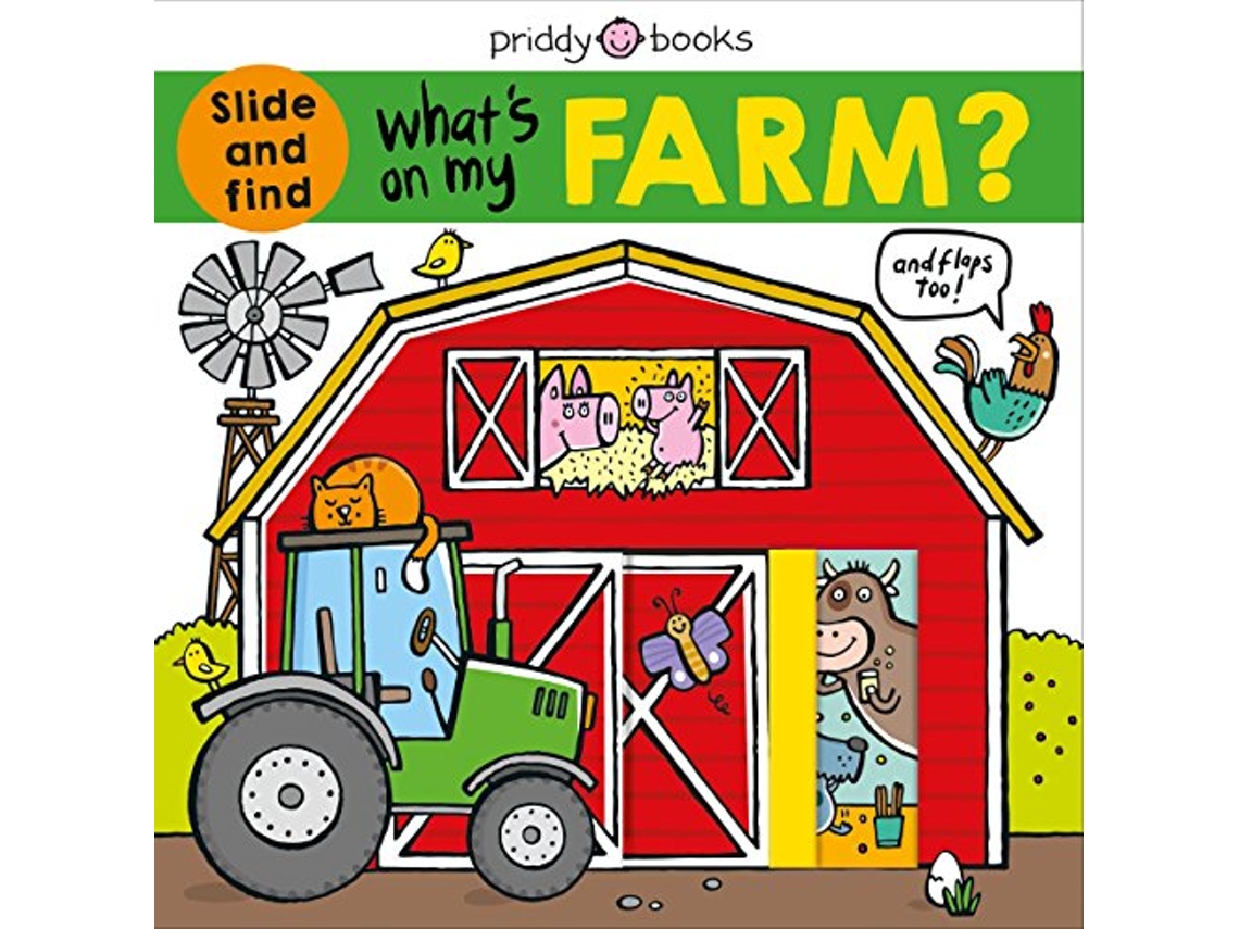 Livro Whats on My Farm? de Roger Priddy (Inglês - Capa Dura)