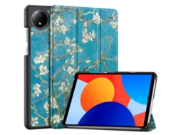 Capa Para Xiaomi Redmi Pad Se 8.7 Pol. Flor De Damasco