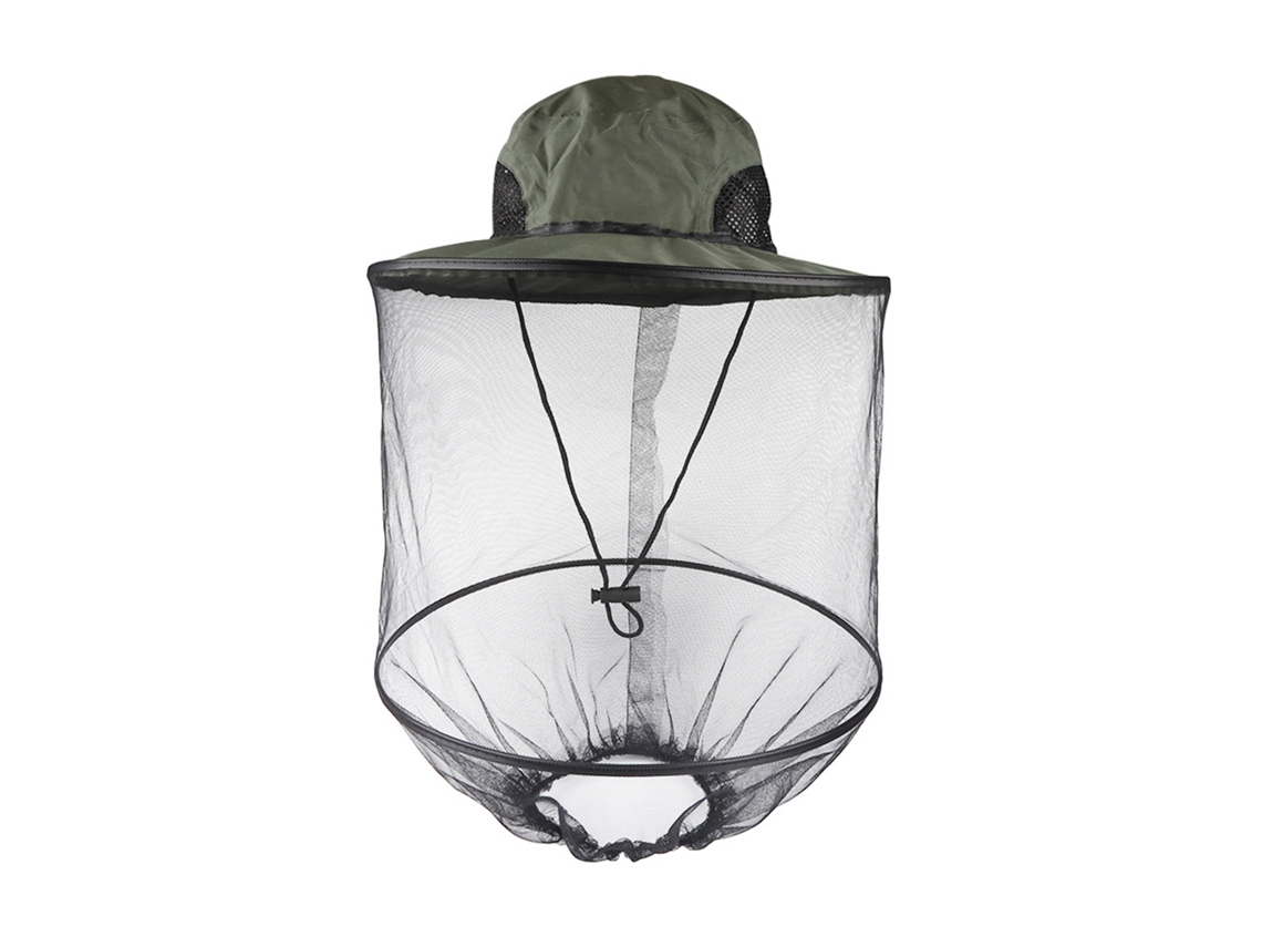 Boné Repelente Mosquito Mosca Face Shield