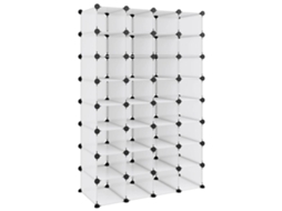 Shoe Rack, Shoe Racks Vidaxl Transparente Polipropileno (93 X 36.5 X 140 Cm)