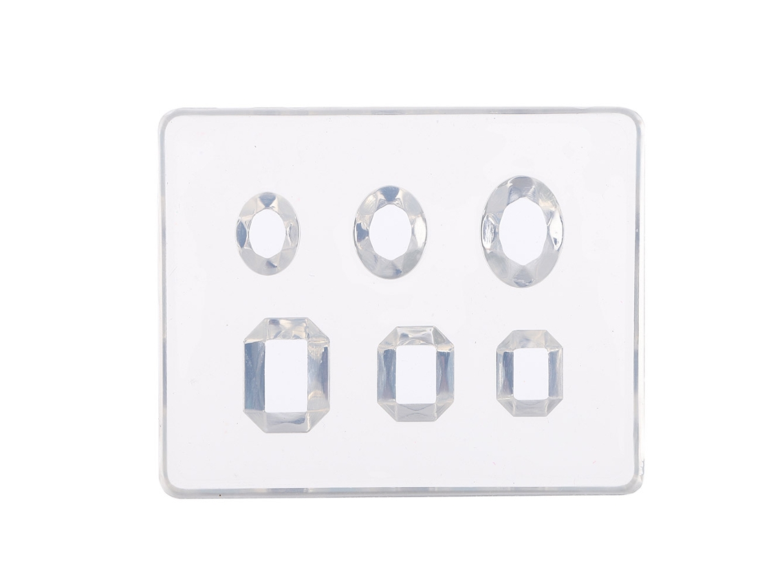 Molde de silicone para decoração artística de unhas 3D, modelos de manicure DIY 03