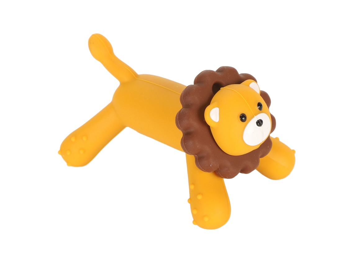 Mali brinquedo de Chupeta para Bebê em Forma de Leão Silicone Macio Lavável Treino Motor Bucal