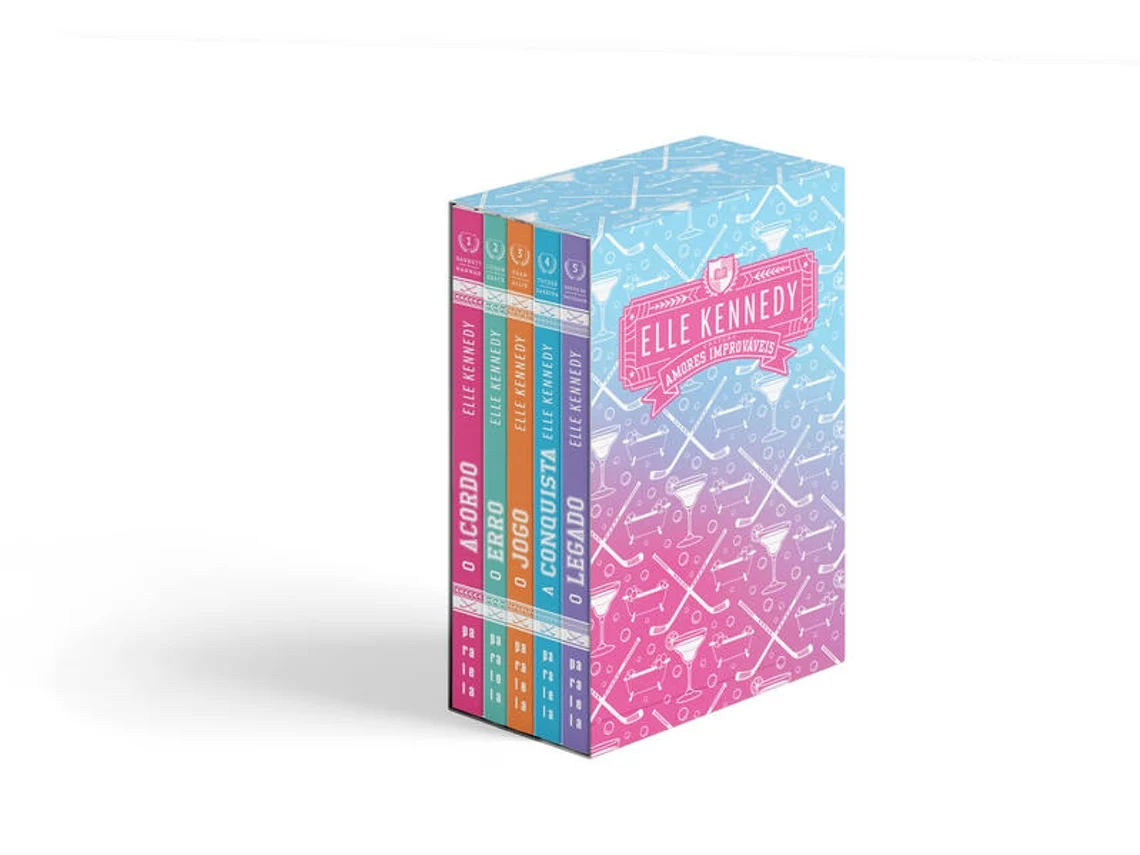 Livro Box - Amores Improváveis de Elle Kennedy (Português do Brasil)