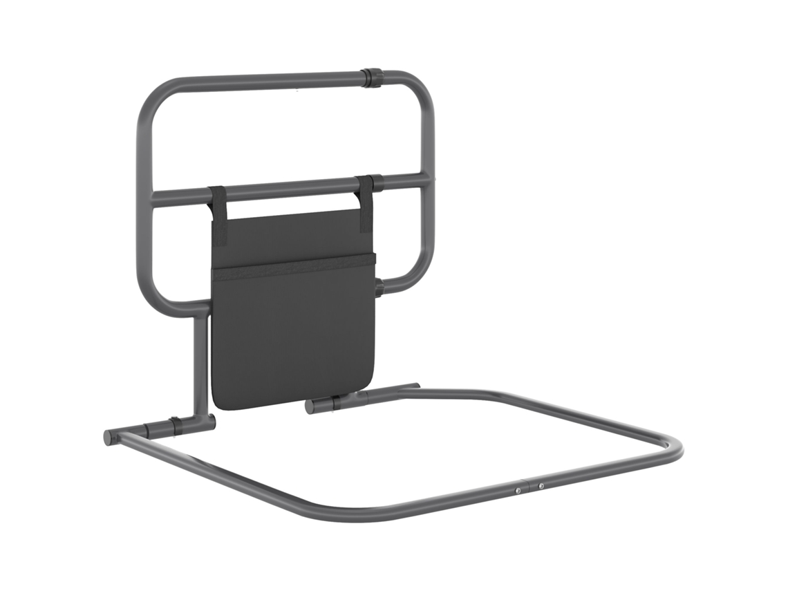Grade de Cama para Segurança com Bolso 61x66x55 Cm Cinza S/MARCA