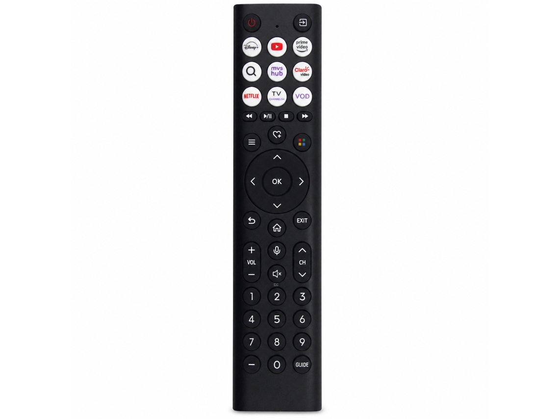 Comando Remoto Para Tv Hisense Compatível Erf2f38h, Sem Configuração E Sem Controlo Por Voz