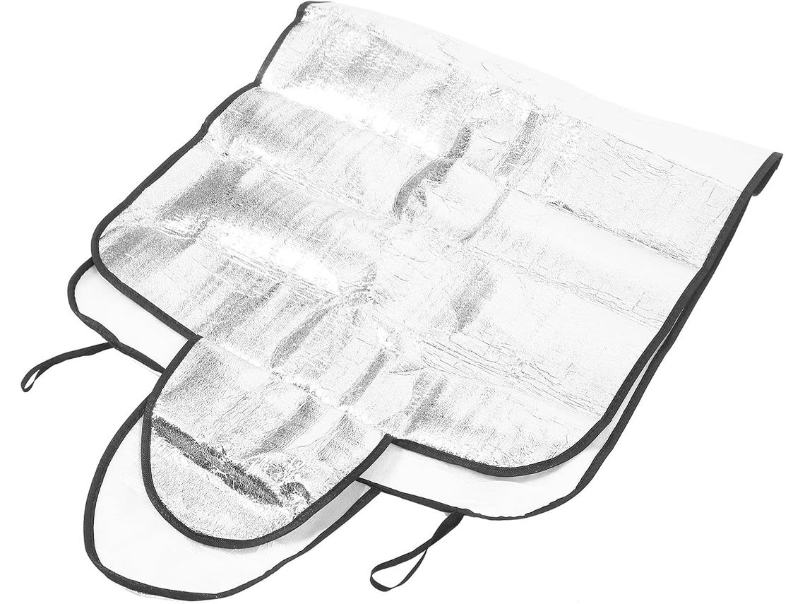 Capa Para Para-brisa De Carro 140x70 Cm Em Espuma Espessa