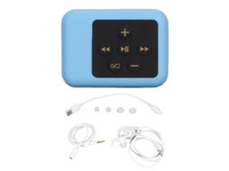 Reprodutor de MP3 Bluetooth, à prova d'água, bateria integrada, EOOCOO