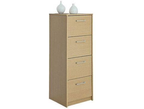 Bloco de Gavetas  Jarama Carvalho (134 x 47.5 x 45 cm  - Aglomerado, Melamina)