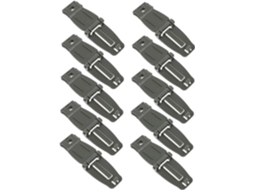 Conector De Alça De Mochila, 12 Peças, Nylon E Plástico De Aço