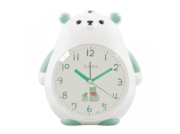 Luminária Noturna Led, Formato De Urso, Cor Verde E Branco, Para Quarto, Cabeceira, Sala De Estar E Ambiente Acolhedor