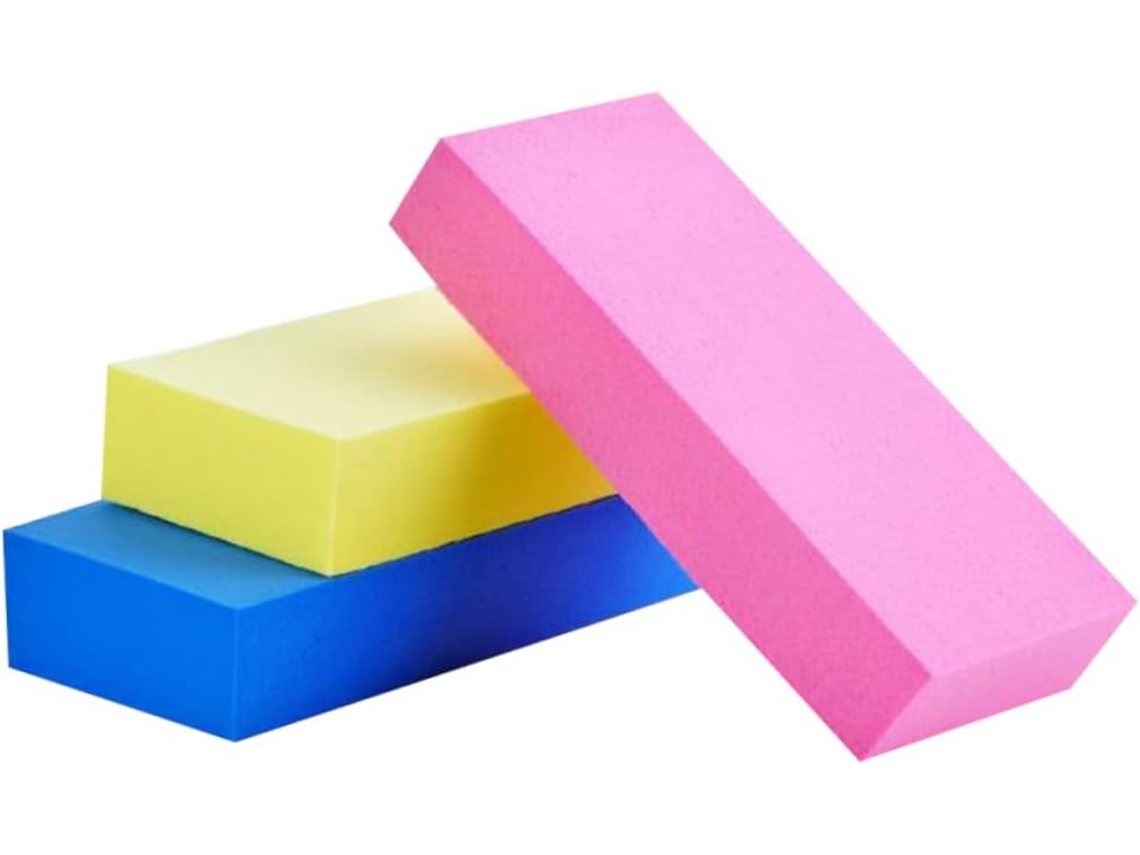 Conjunto De 3 Esponjas De Banho Esfoliantes Para O Corpo, Limpam, Hidratam, São Macias E Absorventes Gokoco