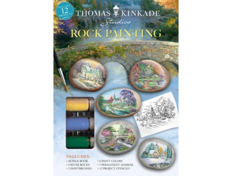 Livro Thomas Kinkade Rock Painting De Editors Of Thunder Bay Press (inglês)