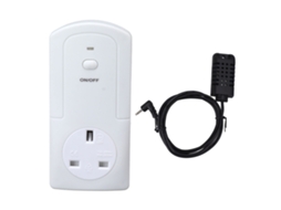 Tomada Termostática Sem Fio Wifi Com Sensor E Umidificador
