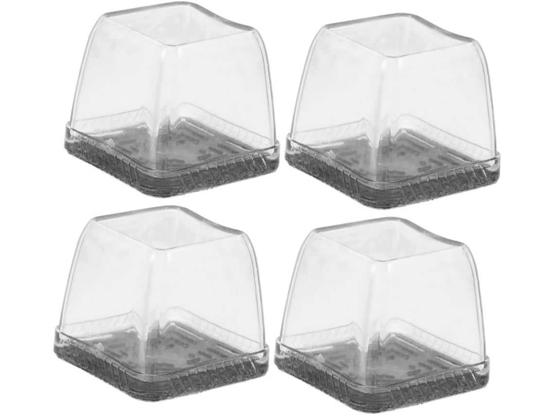 Protetores De Pés Cadeira Coheali, Capas De Silicone Para Móveis, Design Simples E Clássico, Evitam Arranhões E Ruídos
