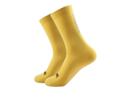 Calcetines de Ciclismo Carretera e Montanha REFLECTANTES Transpiráveis Unisex S/MARCA